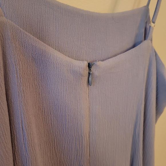 Light blue wrap dress - Picture 3 of 3